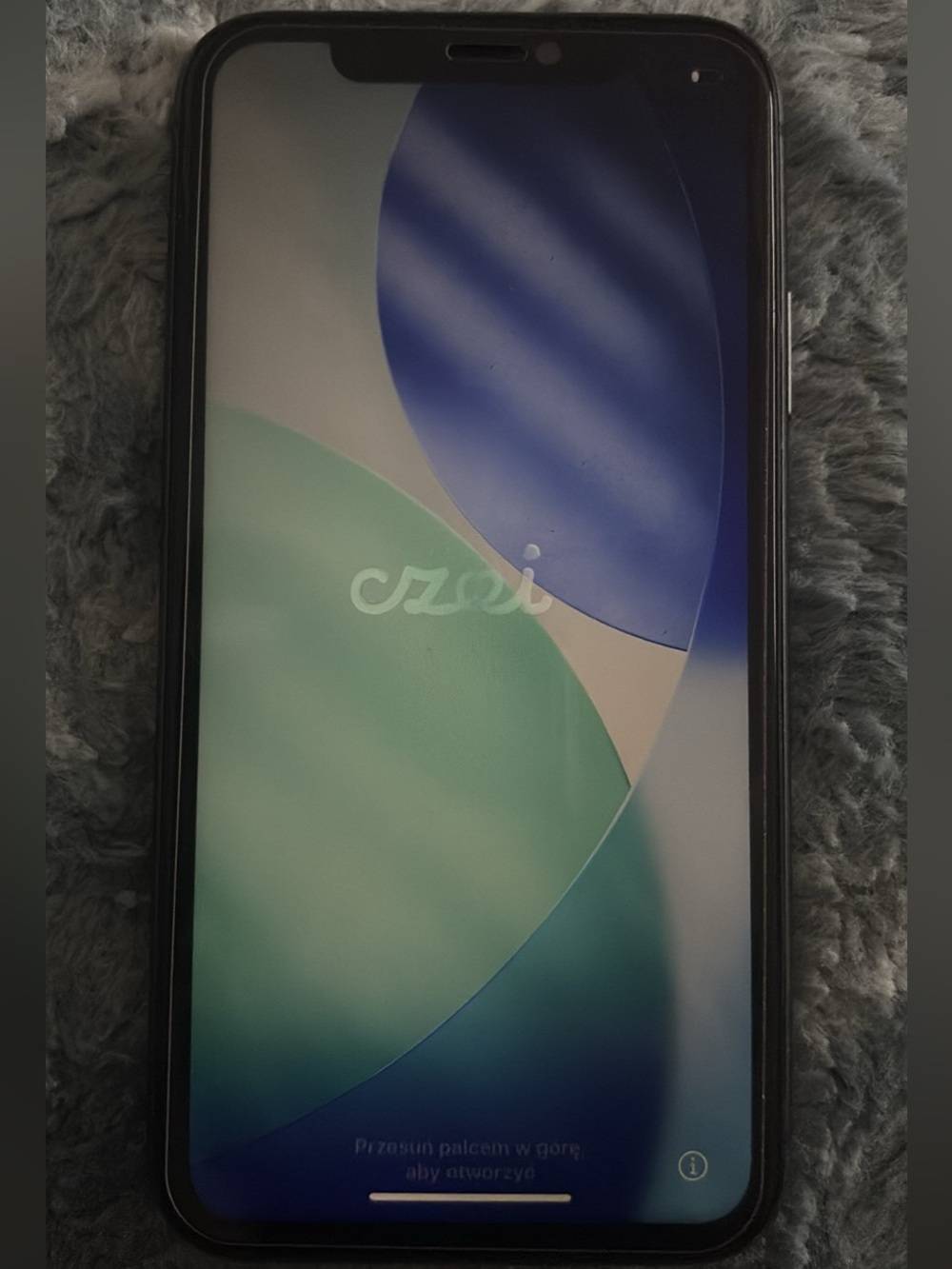 Black iPhone 11 with brand new LCD screen